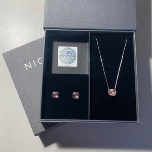NEW Nic & Syd Bijou Crystal Earrings/Necklace Set